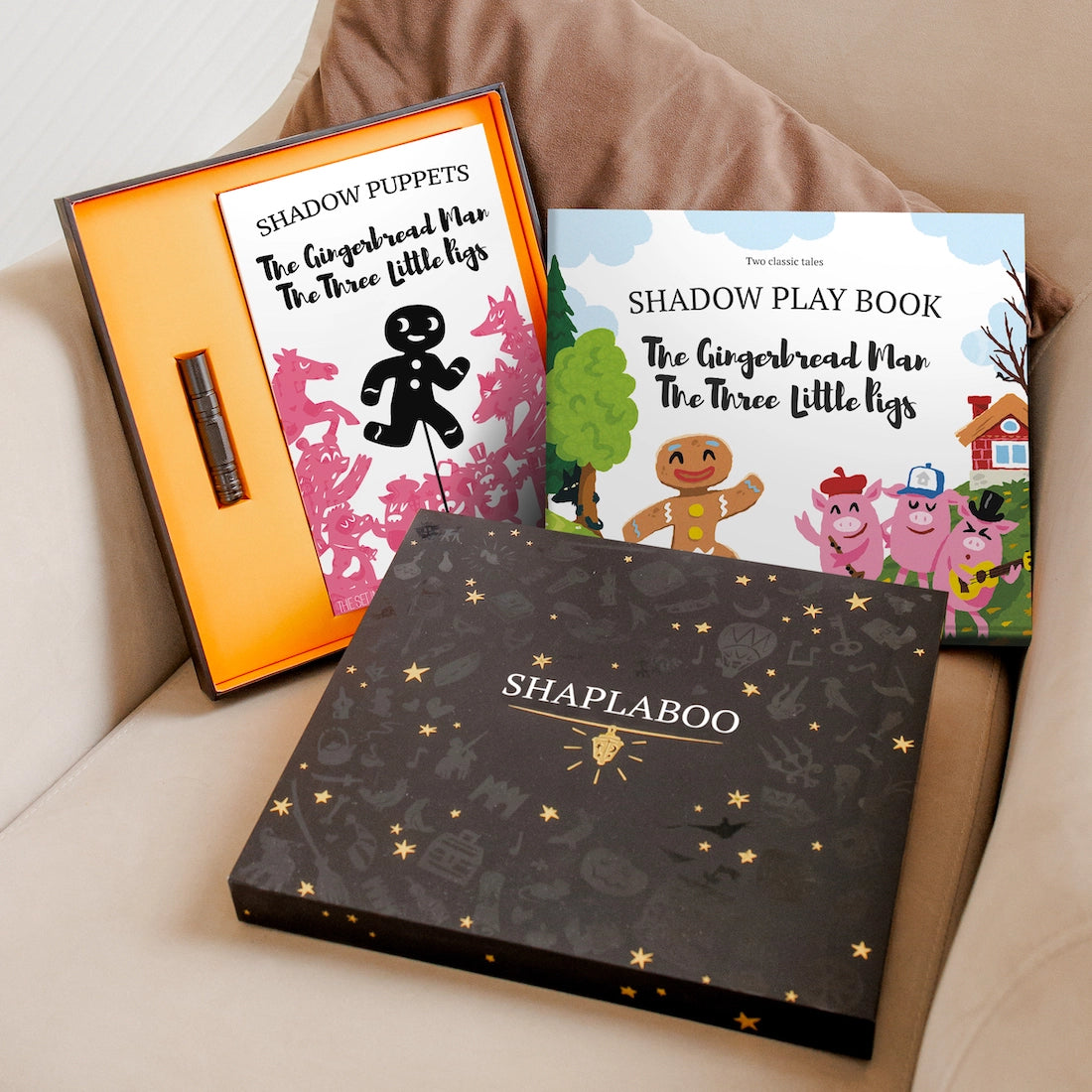 SHAPLABOO | The Gingerbread Man + The Three Little Piggs