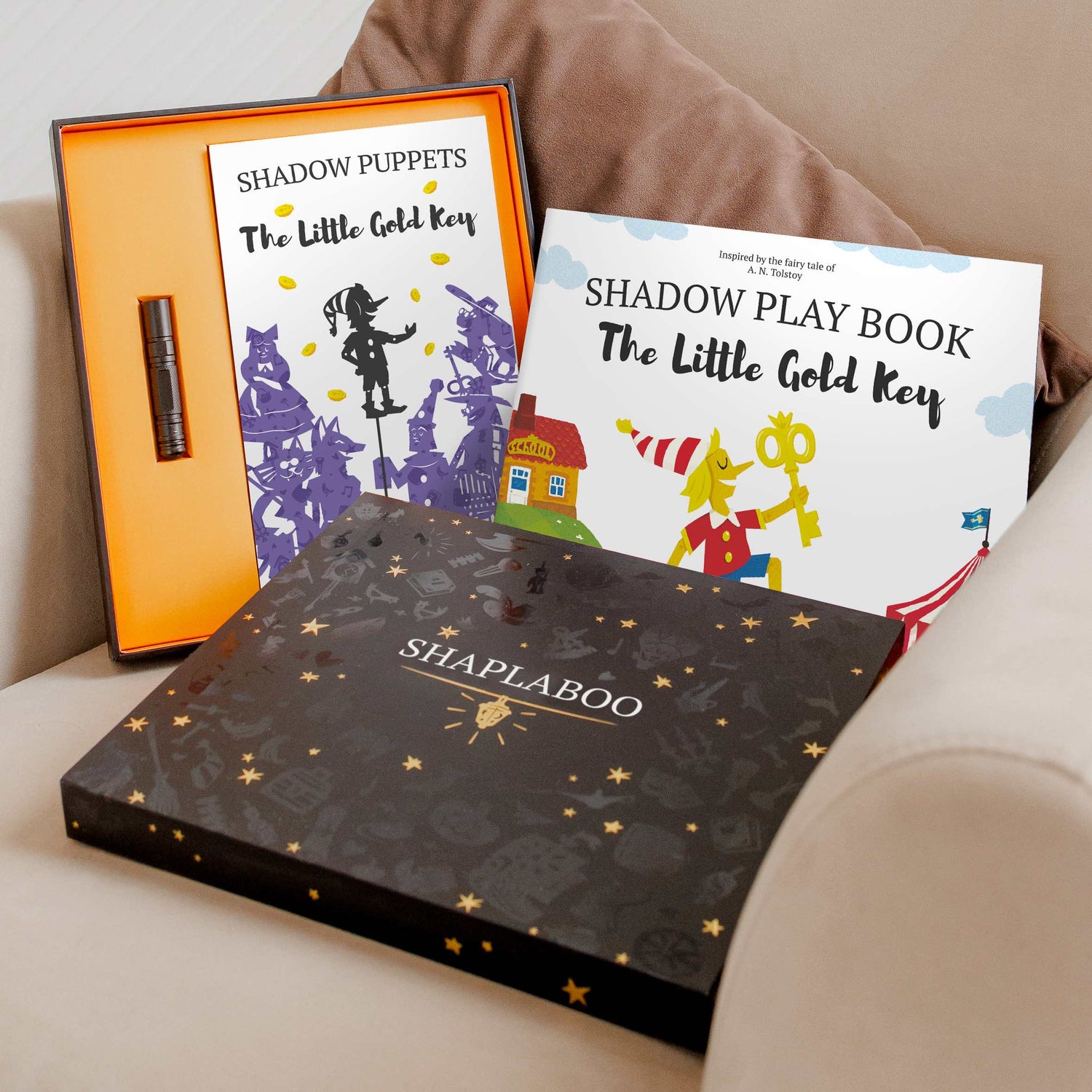 SHAPLABOO Magic Box | The Little Gold Key