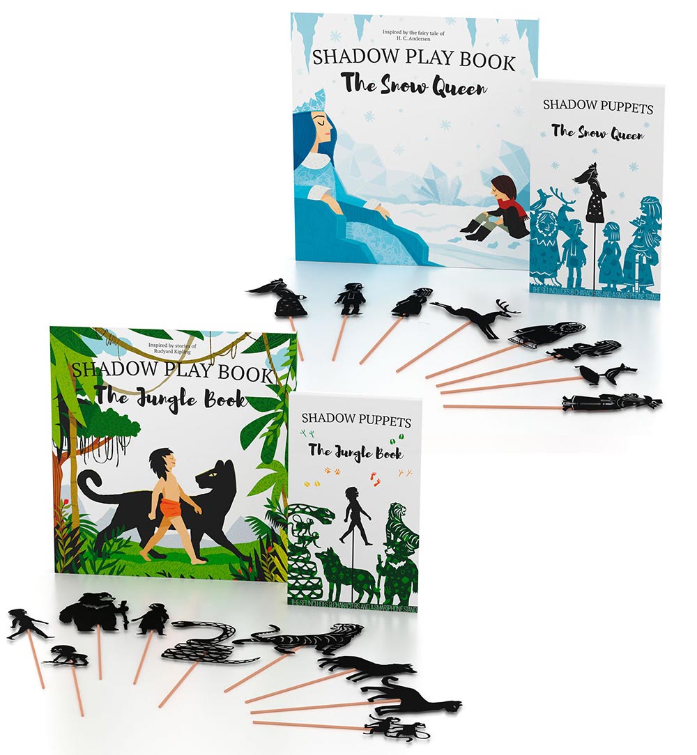 2 x Play Set (Book + Puppets)